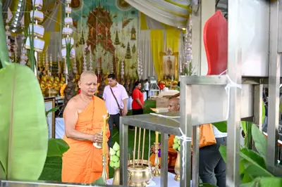 ประมวลภาพพิธีบวงสรวงและพุทธาภิเษกเหรียญ ๒ พระอุปัชฌาย์ รุ่นไตรมาส ๖๗ วัดจุฬามณี ปี ๒๕๖๗