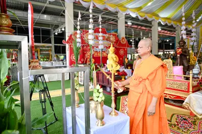 ประมวลภาพพิธีบวงสรวงและพุทธาภิเษกเหรียญ ๒ พระอุปัชฌาย์ รุ่นไตรมาส ๖๗ วัดจุฬามณี ปี ๒๕๖๗