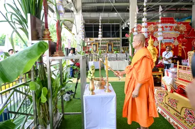 ประมวลภาพพิธีบวงสรวงและพุทธาภิเษกเหรียญ ๒ พระอุปัชฌาย์ รุ่นไตรมาส ๖๗ วัดจุฬามณี ปี ๒๕๖๗