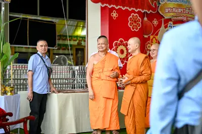 ประมวลภาพพิธีบวงสรวงและพุทธาภิเษกเหรียญ ๒ พระอุปัชฌาย์ รุ่นไตรมาส ๖๗ วัดจุฬามณี ปี ๒๕๖๗