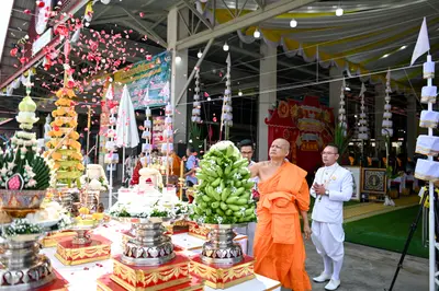 ประมวลภาพพิธีบวงสรวงและพุทธาภิเษกเหรียญ ๒ พระอุปัชฌาย์ รุ่นไตรมาส ๖๗ วัดจุฬามณี ปี ๒๕๖๗