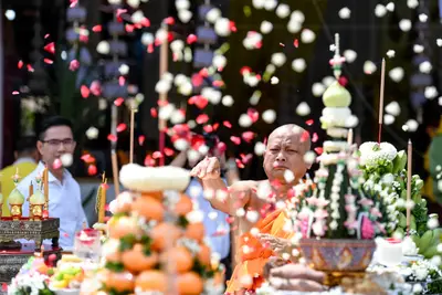 ประมวลภาพพิธีบวงสรวงและพุทธาภิเษกเหรียญ ๒ พระอุปัชฌาย์ รุ่นไตรมาส ๖๗ วัดจุฬามณี ปี ๒๕๖๗