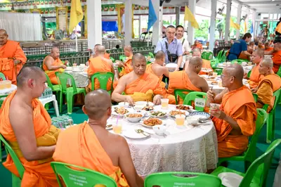 ประมวลภาพพิธีบวงสรวงและพุทธาภิเษกเหรียญ ๒ พระอุปัชฌาย์ รุ่นไตรมาส ๖๗ วัดจุฬามณี ปี ๒๕๖๗