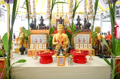 ประมวลภาพพิธีบวงสรวงและพุทธาภิเษกเหรียญ ๒ พระอุปัชฌาย์ รุ่นไตรมาส ๖๗ วัดจุฬามณี ปี ๒๕๖๗