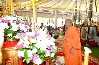 ประมวลภาพพิธีบวงสรวงและพุทธาภิเษกเหรียญ ๒ พระอุปัชฌาย์ รุ่นไตรมาส ๖๗ วัดจุฬามณี ปี ๒๕๖๗