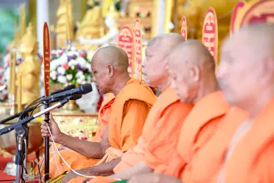 ประมวลภาพพิธีบวงสรวงและพุทธาภิเษกเหรียญ ๒ พระอุปัชฌาย์ รุ่นไตรมาส ๖๗ วัดจุฬามณี ปี ๒๕๖๗