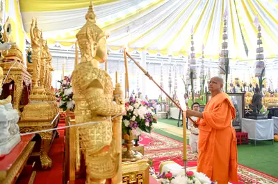 ประมวลภาพพิธีบวงสรวงและพุทธาภิเษกเหรียญ ๒ พระอุปัชฌาย์ รุ่นไตรมาส ๖๗ วัดจุฬามณี ปี ๒๕๖๗