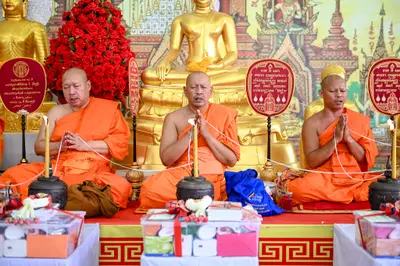 ประมวลภาพพิธีบวงสรวงและพุทธาภิเษกเหรียญ ๒ พระอุปัชฌาย์ รุ่นไตรมาส ๖๗ วัดจุฬามณี ปี ๒๕๖๗