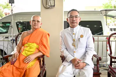 ประมวลภาพพิธีบวงสรวงและพุทธาภิเษกเหรียญ ๒ พระอุปัชฌาย์ รุ่นไตรมาส ๖๗ วัดจุฬามณี ปี ๒๕๖๗