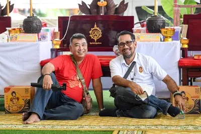 ประมวลภาพพิธีบวงสรวงและพุทธาภิเษกเหรียญ ๒ พระอุปัชฌาย์ รุ่นไตรมาส ๖๗ วัดจุฬามณี ปี ๒๕๖๗
