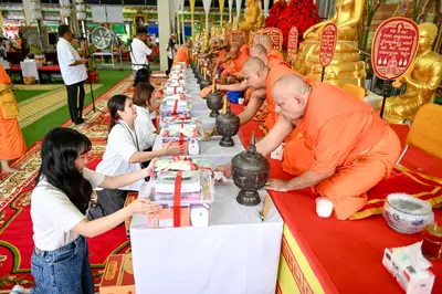 ประมวลภาพพิธีบวงสรวงและพุทธาภิเษกเหรียญ ๒ พระอุปัชฌาย์ รุ่นไตรมาส ๖๗ วัดจุฬามณี ปี ๒๕๖๗