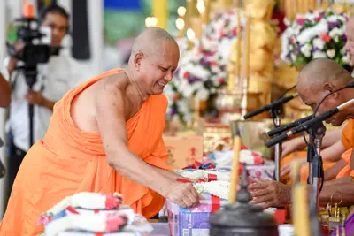 ประมวลภาพพิธีบวงสรวงและพุทธาภิเษกเหรียญ ๒ พระอุปัชฌาย์ รุ่นไตรมาส ๖๗ วัดจุฬามณี ปี ๒๕๖๗
