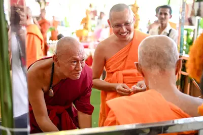 ประมวลภาพพิธีบวงสรวงและพุทธาภิเษกเหรียญ ๒ พระอุปัชฌาย์ รุ่นไตรมาส ๖๗ วัดจุฬามณี ปี ๒๕๖๗