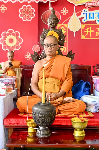 ประมวลภาพพิธีบวงสรวงและพุทธาภิเษกเหรียญ ๒ พระอุปัชฌาย์ รุ่นไตรมาส ๖๗ วัดจุฬามณี ปี ๒๕๖๗
