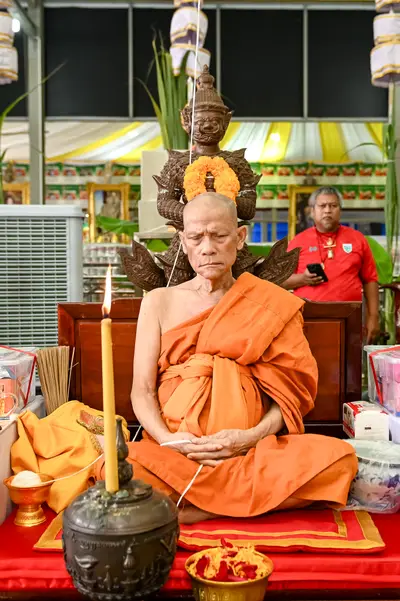 ประมวลภาพพิธีบวงสรวงและพุทธาภิเษกเหรียญ ๒ พระอุปัชฌาย์ รุ่นไตรมาส ๖๗ วัดจุฬามณี ปี ๒๕๖๗