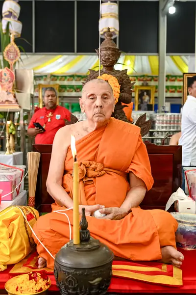 ประมวลภาพพิธีบวงสรวงและพุทธาภิเษกเหรียญ ๒ พระอุปัชฌาย์ รุ่นไตรมาส ๖๗ วัดจุฬามณี ปี ๒๕๖๗
