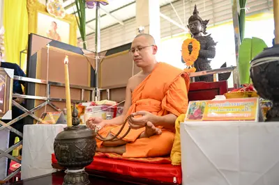 ประมวลภาพพิธีบวงสรวงและพุทธาภิเษกเหรียญ ๒ พระอุปัชฌาย์ รุ่นไตรมาส ๖๗ วัดจุฬามณี ปี ๒๕๖๗