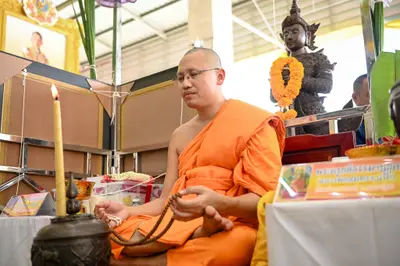 ประมวลภาพพิธีบวงสรวงและพุทธาภิเษกเหรียญ ๒ พระอุปัชฌาย์ รุ่นไตรมาส ๖๗ วัดจุฬามณี ปี ๒๕๖๗