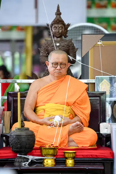 ประมวลภาพพิธีบวงสรวงและพุทธาภิเษกเหรียญ ๒ พระอุปัชฌาย์ รุ่นไตรมาส ๖๗ วัดจุฬามณี ปี ๒๕๖๗