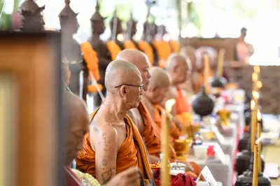 ประมวลภาพพิธีบวงสรวงและพุทธาภิเษกเหรียญ ๒ พระอุปัชฌาย์ รุ่นไตรมาส ๖๗ วัดจุฬามณี ปี ๒๕๖๗