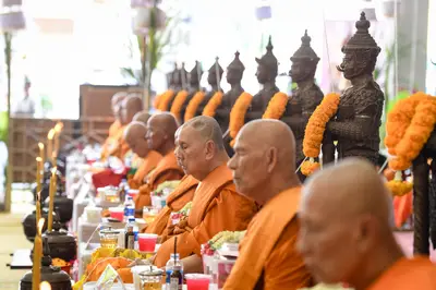 ประมวลภาพพิธีบวงสรวงและพุทธาภิเษกเหรียญ ๒ พระอุปัชฌาย์ รุ่นไตรมาส ๖๗ วัดจุฬามณี ปี ๒๕๖๗