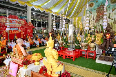 ประมวลภาพพิธีบวงสรวงและพุทธาภิเษกเหรียญ ๒ พระอุปัชฌาย์ รุ่นไตรมาส ๖๗ วัดจุฬามณี ปี ๒๕๖๗