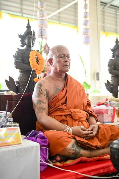 ประมวลภาพพิธีบวงสรวงและพุทธาภิเษกเหรียญ ๒ พระอุปัชฌาย์ รุ่นไตรมาส ๖๗ วัดจุฬามณี ปี ๒๕๖๗