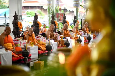 ประมวลภาพพิธีบวงสรวงและพุทธาภิเษกเหรียญ ๒ พระอุปัชฌาย์ รุ่นไตรมาส ๖๗ วัดจุฬามณี ปี ๒๕๖๗