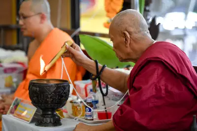ประมวลภาพพิธีบวงสรวงและพุทธาภิเษกเหรียญ ๒ พระอุปัชฌาย์ รุ่นไตรมาส ๖๗ วัดจุฬามณี ปี ๒๕๖๗