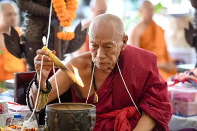 ประมวลภาพพิธีบวงสรวงและพุทธาภิเษกเหรียญ ๒ พระอุปัชฌาย์ รุ่นไตรมาส ๖๗ วัดจุฬามณี ปี ๒๕๖๗