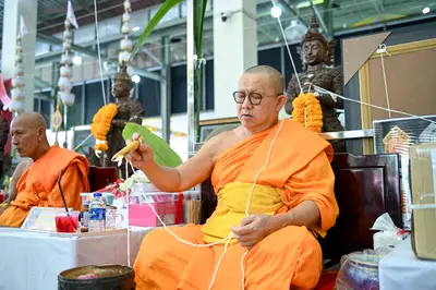 ประมวลภาพพิธีบวงสรวงและพุทธาภิเษกเหรียญ ๒ พระอุปัชฌาย์ รุ่นไตรมาส ๖๗ วัดจุฬามณี ปี ๒๕๖๗
