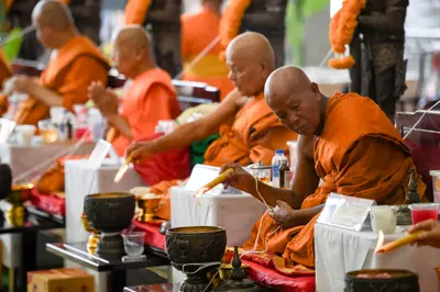 ประมวลภาพพิธีบวงสรวงและพุทธาภิเษกเหรียญ ๒ พระอุปัชฌาย์ รุ่นไตรมาส ๖๗ วัดจุฬามณี ปี ๒๕๖๗