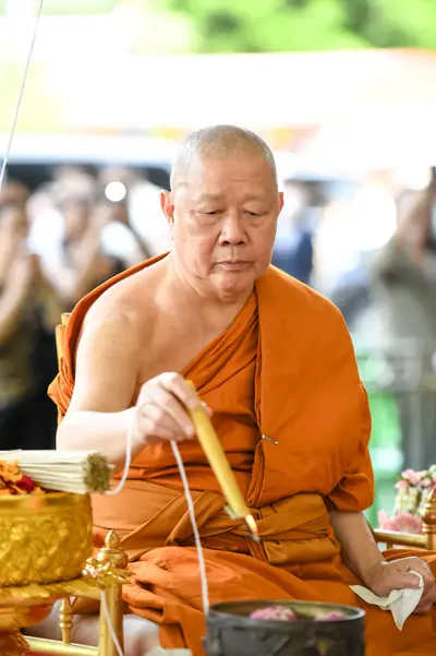 ประมวลภาพพิธีบวงสรวงและพุทธาภิเษกเหรียญ ๒ พระอุปัชฌาย์ รุ่นไตรมาส ๖๗ วัดจุฬามณี ปี ๒๕๖๗