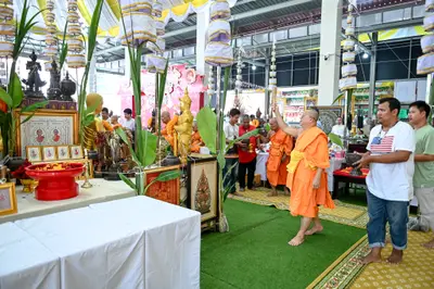 ประมวลภาพพิธีบวงสรวงและพุทธาภิเษกเหรียญ ๒ พระอุปัชฌาย์ รุ่นไตรมาส ๖๗ วัดจุฬามณี ปี ๒๕๖๗