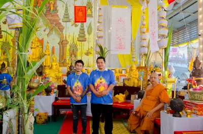 ประมวลภาพพิธีพุทธาภิเษกและสวดนพเคราะห์ วัดจุฬามณี ปี ๒๕๖๗