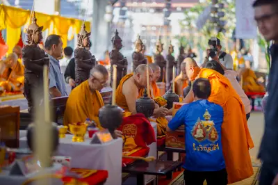 ประมวลภาพพิธีพุทธาภิเษกและสวดนพเคราะห์ วัดจุฬามณี ปี ๒๕๖๗
