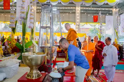 ประมวลภาพพิธีพุทธาภิเษกและสวดนพเคราะห์ วัดจุฬามณี ปี ๒๕๖๗