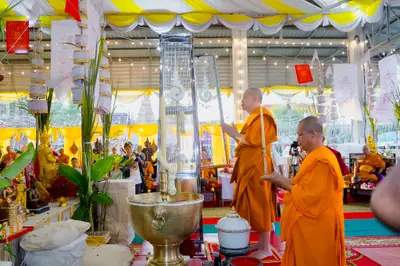 ประมวลภาพพิธีพุทธาภิเษกและสวดนพเคราะห์ วัดจุฬามณี ปี ๒๕๖๗