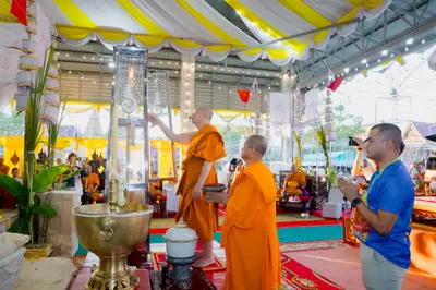 ประมวลภาพพิธีพุทธาภิเษกและสวดนพเคราะห์ วัดจุฬามณี ปี ๒๕๖๗
