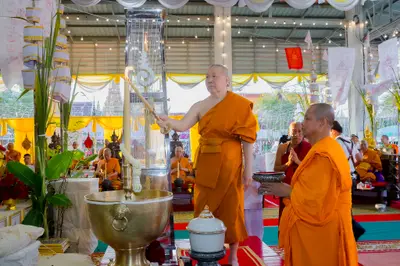 ประมวลภาพพิธีพุทธาภิเษกและสวดนพเคราะห์ วัดจุฬามณี ปี ๒๕๖๗