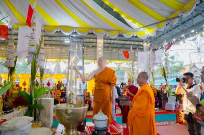 ประมวลภาพพิธีพุทธาภิเษกและสวดนพเคราะห์ วัดจุฬามณี ปี ๒๕๖๗