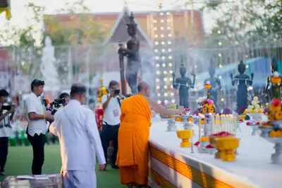 ประมวลภาพพิธีพุทธาภิเษกและสวดนพเคราะห์ วัดจุฬามณี ปี ๒๕๖๗