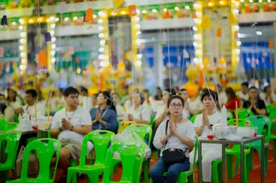 ประมวลภาพพิธีพุทธาภิเษกและสวดนพเคราะห์ วัดจุฬามณี ปี ๒๕๖๗
