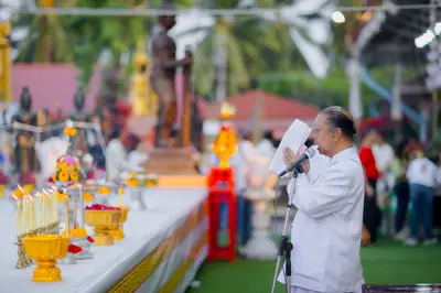 ประมวลภาพพิธีพุทธาภิเษกและสวดนพเคราะห์ วัดจุฬามณี ปี ๒๕๖๗