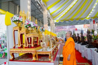 ประมวลภาพพิธีพุทธาภิเษกและสวดนพเคราะห์ วัดจุฬามณี ปี ๒๕๖๗