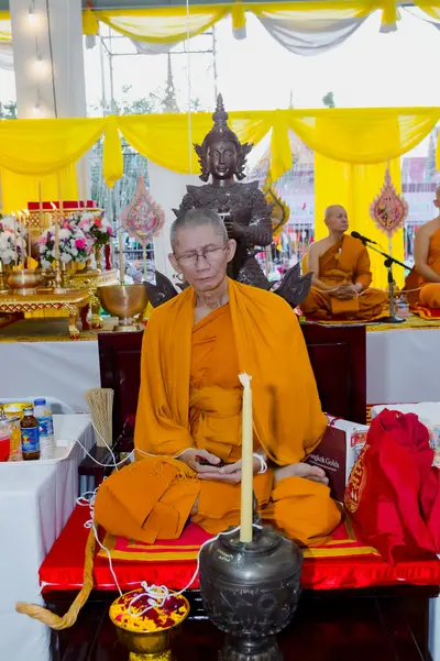 ประมวลภาพพิธีพุทธาภิเษกและสวดนพเคราะห์ วัดจุฬามณี ปี ๒๕๖๗