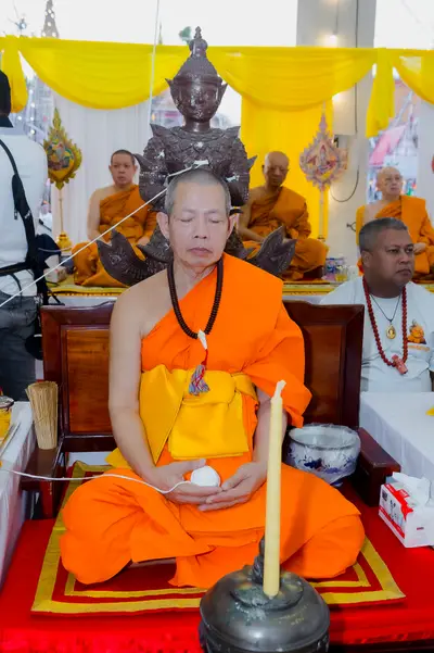 ประมวลภาพพิธีพุทธาภิเษกและสวดนพเคราะห์ วัดจุฬามณี ปี ๒๕๖๗