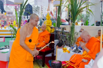 ประมวลภาพพิธีพุทธาภิเษกและสวดนพเคราะห์ วัดจุฬามณี ปี ๒๕๖๗