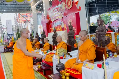 ประมวลภาพพิธีพุทธาภิเษกและสวดนพเคราะห์ วัดจุฬามณี ปี ๒๕๖๗