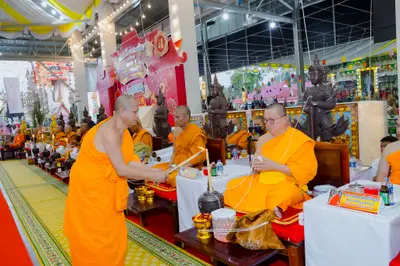 ประมวลภาพพิธีพุทธาภิเษกและสวดนพเคราะห์ วัดจุฬามณี ปี ๒๕๖๗